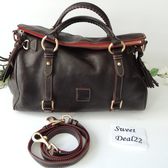 Dooney & Bourke Handbags - Dooney and Bourke Dark Brown Florentine Satchel